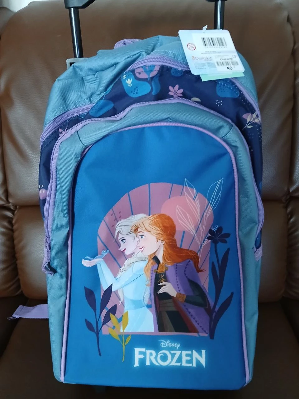 Mochila com rodinhas para meninas Frozen 33/16/45 cm – photo 3